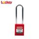 76mm Steel Shackle Lock Safety Lockout Padlock All Different Colors Available