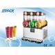 220V Triple Bowl Frozen Drink Machine / Slush Juice Machine CE Approved