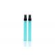 10ml Clear Pen Shape Slender Cosmetic Spray Bottle With Plastic Fine Mist