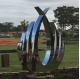 Stainless Steel Polished Metal Sculpture Metal Outdoor Sculpture Abstract