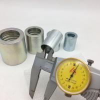 00210 Carbon Steel Zinc Plating Hydraulic Hose Ferrule Fittings 1/4