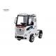 Kids White Mercedes Benz Actros Ride On Truck Can Add Trailer