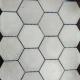 Stainless Steel Hexagon Mosaic Tile For Bathroom Backsplash