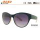 Sunglasses in fashionable design, made of plastic ,suitable for men and women