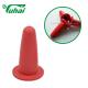 Flexible Animal Feeding Teats 32.8g Weight Round Shape 3mm Hole Dimension Red Color
