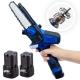 6 Inch Household Electric Mini Chainsaw Portable Hand Battery Power Cordless