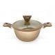 4pcs LFGB Sgs Kitchen Cookware 1.25 Qt Ceramic Saucepan