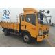 New Howo Sidewall Type  Small Cargo Truck 120hp Engine 8 Ton Load Capacity