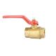 High Performance Lockable Brass Ball Valve 2 Inch No Leakages