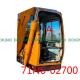 71N6-02700 HYUNDAI Front Glass 797mm Wide Excavator Cab Upper Position A