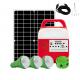 SRE-6899 Custom Solar Energy Portable Lighting System Kit With Bulb
