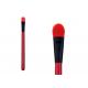 Travel Red Makeup Eyeshadow Blending Brush / Essential Eye Makeup Brushes