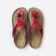 Lady ISO14001 Wear Resistant EVA Birkenstock Clogs With Red T Strap