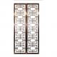 Chinese traditional metal decorative laser cut screen room panels