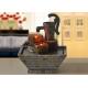 Traditional Water Well  Home Interiors Decoration  Tv Cabinet Living Room Tabletop Indoor Water Fountain With LED