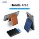 Detachable PU Leather Magsafe Wallet Card Holder Stand 10 Cards For IPhone