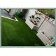 SGS Landscaping Artificial Grass Carpet Roll With Monofil PE / Curly PPE Material