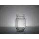 clear glass mason jar,16oz glass mason jar with screw metal lid