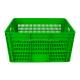 Customized Logo Harvest Food Storage Basket Plastic Stackable Mesh Crate for Turnover
