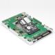 Mini PCI-e mSATA to SATA + USB 2.0 Converter Adapter 2.5 HDD SSD Case Enclosure 7mm Alumi