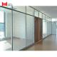 Detachable Aluminum Partition Wall 38-44db Acoustic Glass Partitions