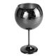 Etch Stainless Steel Goblet Elegant Luxury Unbreakable Metal Wine Glass For Gift