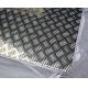 Anti -  Pollutant Diamond Tread Aluminum Sheet , Aluminium Chequer Plate Sheet 