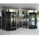 Commercial Automatic Revolving Door with 550 W Motor and Power Driven Operation
