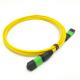 Yellow G652D LSZH Elite Loss MPO MTP Trunk Cable