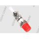 Ceramic Sleeve FC Male To ST UPC Female Hybrid  Fiber Adapter