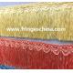 Fluorescent color high quality OEM decorative gimp fringe for curtain decoration