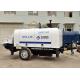 Diesel Trailer Concrete Pump Cement Pumping Equipment For Construction Projects