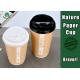 PLA Coated 12 Ounce Paper Cups , Disposable Double Wall Paper Coffee Cups