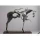 Life Size Brushed 304/361L Stainless Steel Horse Decor Sculpture