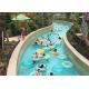 Outdoor Water Park Lazy River Swimming Pool With Wave Making Machine