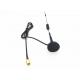 GSM Magnetic Mount Indoor Antenna Impedance 50 OHM With RG174 Cable SMA Connector