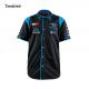 Customized Logo Sports Embroidered Shirt for Racing and Motorcycling Sportswear Design
