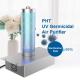 UV Light Duct Air Purifier Photocatalyst AC Motor Iron ABS Materials