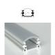 surface mounted U shape aluminum channel Used for 10mm width PCB SMD 3528, 2835, 5050 and 5630 led strips, 8~10mm PCB