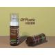 Deluxe Amber Color PET Thick Wall Face Serum Bottle 100ml With Pump AS Cap