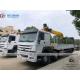 8x4 HOWO Flatbed Truck Mounted Telescoping Boom Crane