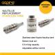Aspire Nautilus BDC Stainless Steel Tanks Replacement NEW Arrival
