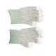 ESD PU Top Coated Anti Static Gloves Polyester Liner With Carbon Filament Knitted