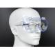 Transparent Corrosion Resistant Medical Safety Goggles Anti Fog Anti Virus Protect