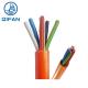 Low Voltage Power Cable 2c+E 6mm2  Orange Circular Cable