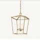 Dimmable Cylinder Shape Metal 19th C English Openwork Pendant Light