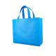 Cloth Recycled Tote Bag Blue Gift Laminate OEM Non Woven Shopping Bag Reusable