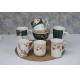 Fashion tableware set Ceramic/Porcelain mug and bowl for Home/Office using with gift box