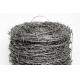 Woven Security System Metal Security Mesh Barbed Wire Steel Material For Fencing