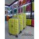 latest new type abs luggage sets with aluminum frame super light weight